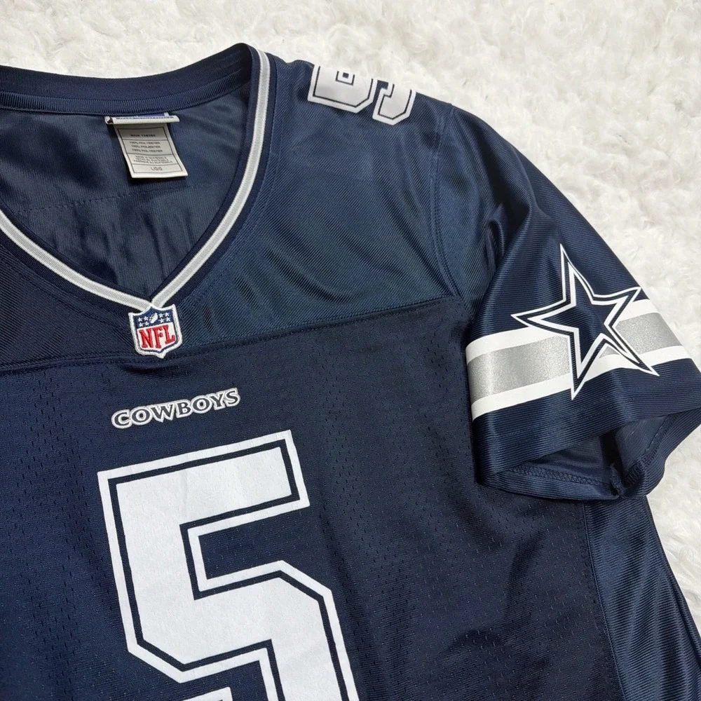 Dallas Cowboys Dan Bailey #5 Jersey‎ Womens L NFL Pro Line Blue Fan Apparel Gear